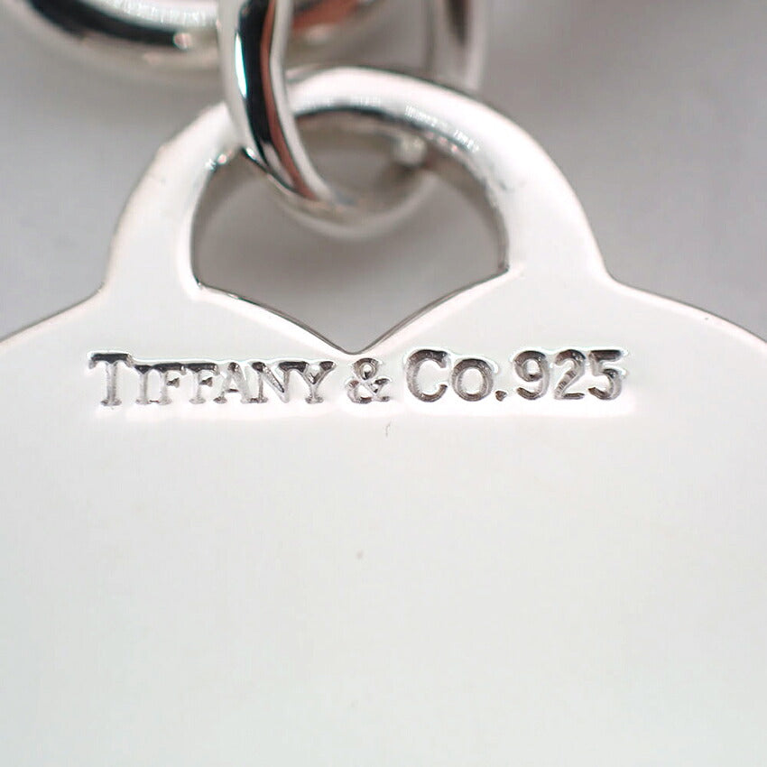 【中古】TIFFANY/ティファニー 925 ハートタグ ブレスレット/j329-9