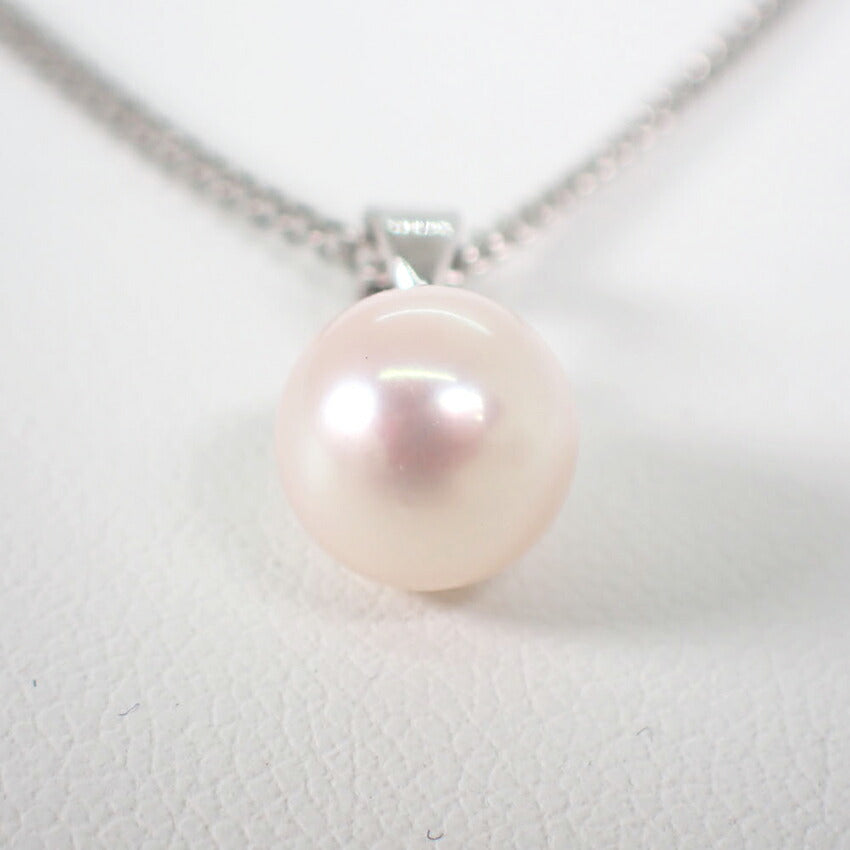 【中古】MIKIMOTO/ミキモト Pt850 アコヤ真珠 7.5ｍｍ ペンダント/ネックレス/j33-13