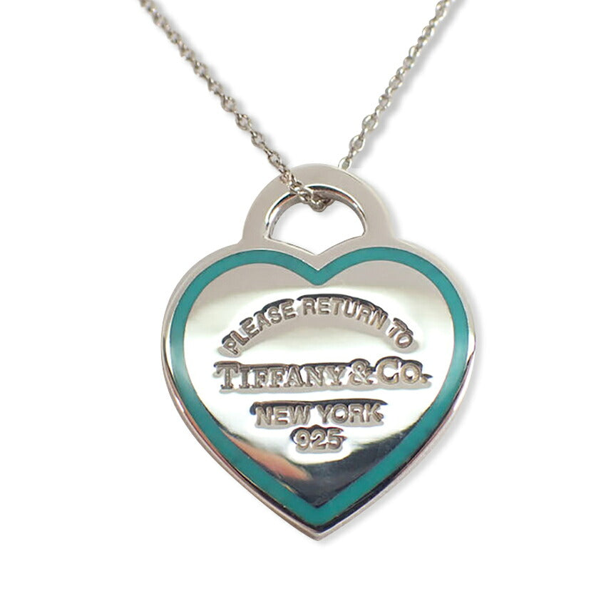 【中古】TIFFANY/ティファニー 925 リターントゥティファニー ブルー ペンダント/j330-10