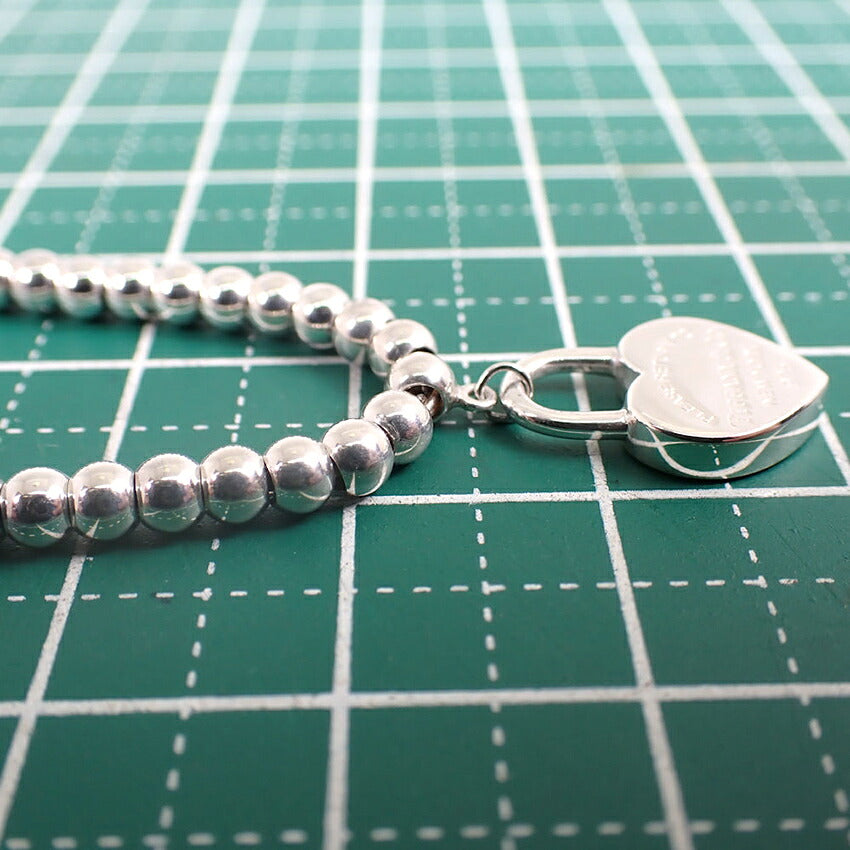 【中古】TIFFANY/ティファニー 925 リターントゥ ボールチェーン ブレスレット/j330-3