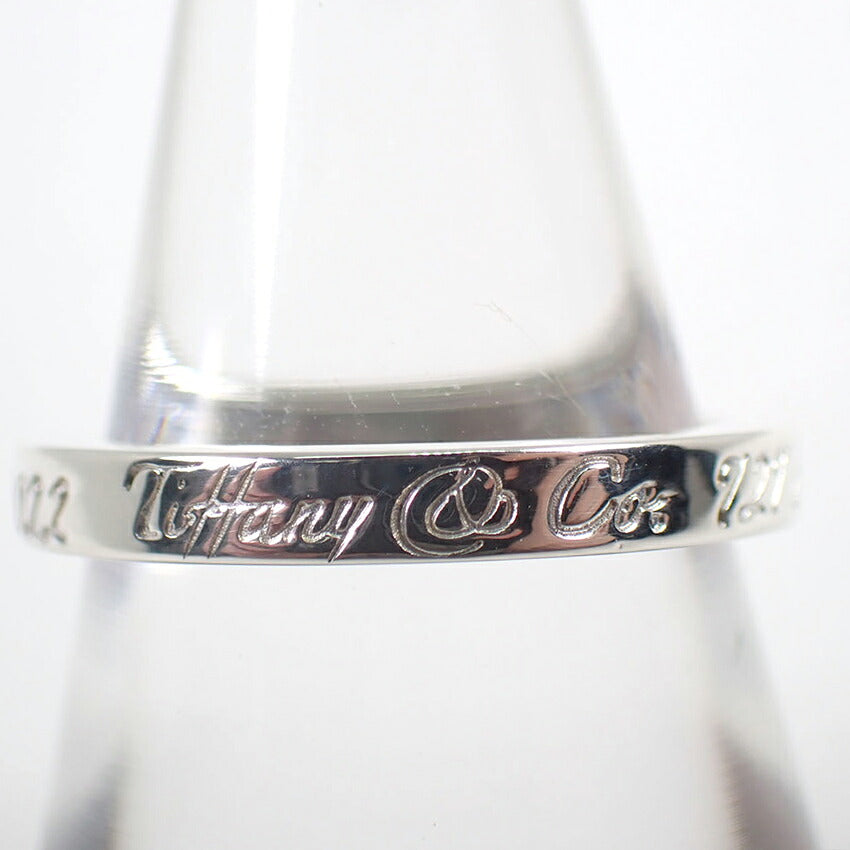 【中古】TIFFANY/ティファニー 925 ノーツ ナロー リング /11.5号/j330-4
