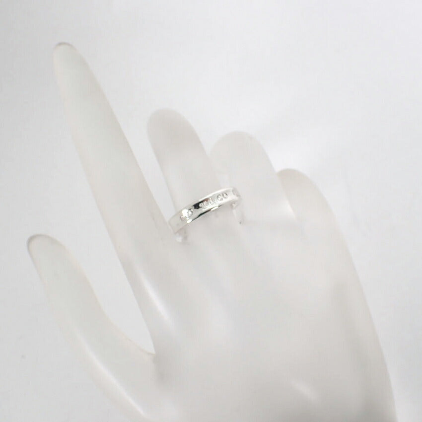 【中古】TIFFANY/ティファニー 925 1837 ナロー リング /9号/j332-5