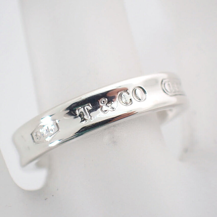 【中古】TIFFANY/ティファニー 925 1837 ナロー リング /9号/j332-5