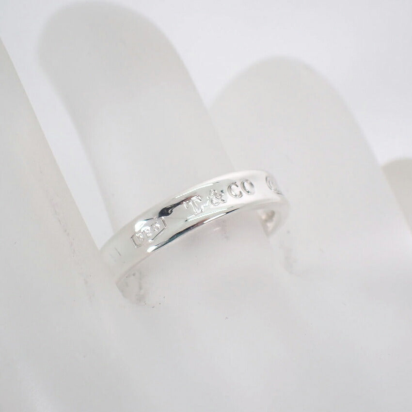 【中古】TIFFANY/ティファニー 925 1837 ナロー リング /9号/j332-5