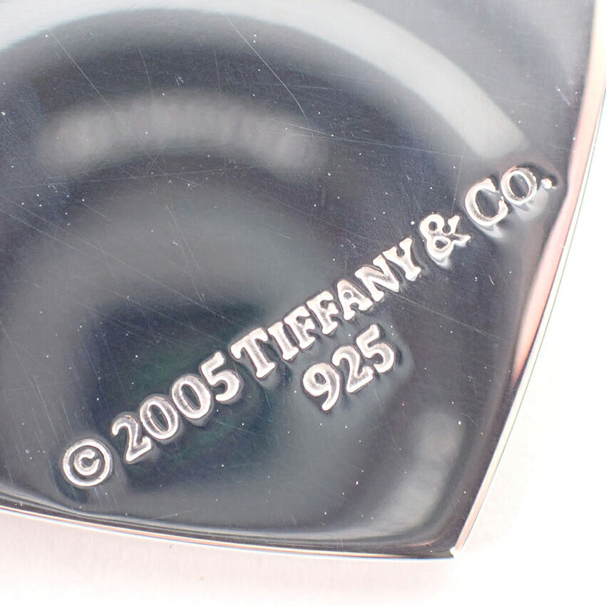 【中古】TIFFANY/ティファニー 925 ハートタグ付き キーリング/j333-4
