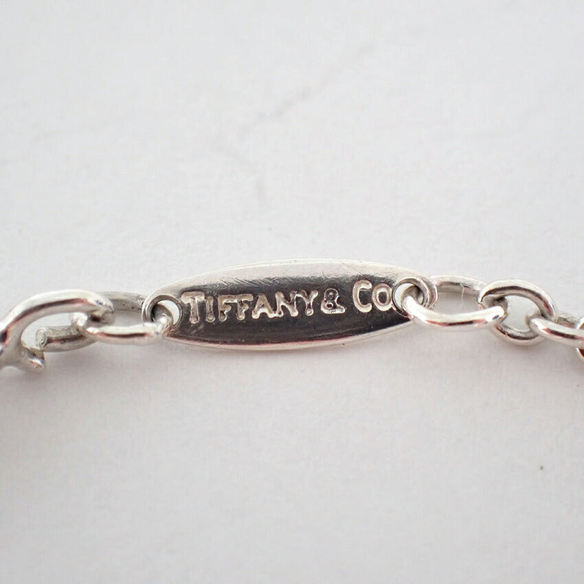 【中古】TIFFANY/ティファニー 925 オープンハート ブレスレット/j333-8