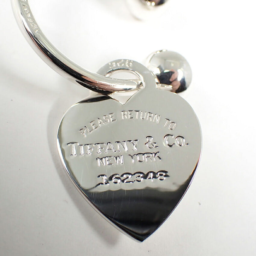 【中古】TIFFANY/ティファニー 925 リターントゥ ハートタグ付き キーリング/j334-5
