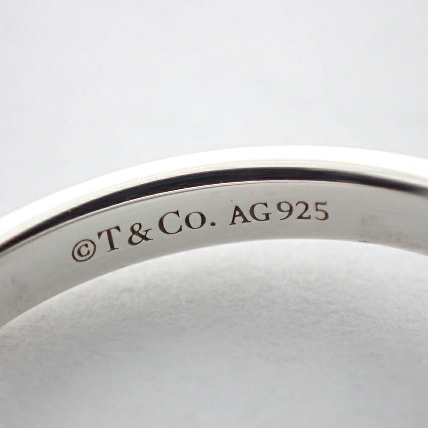 【中古】TIFFANY/ティファニー 925 ボールダングル リング /9号/j38-10