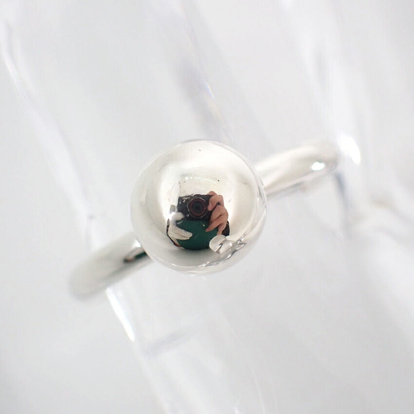 【中古】TIFFANY/ティファニー 925 ボールダングル リング /9号/j38-10