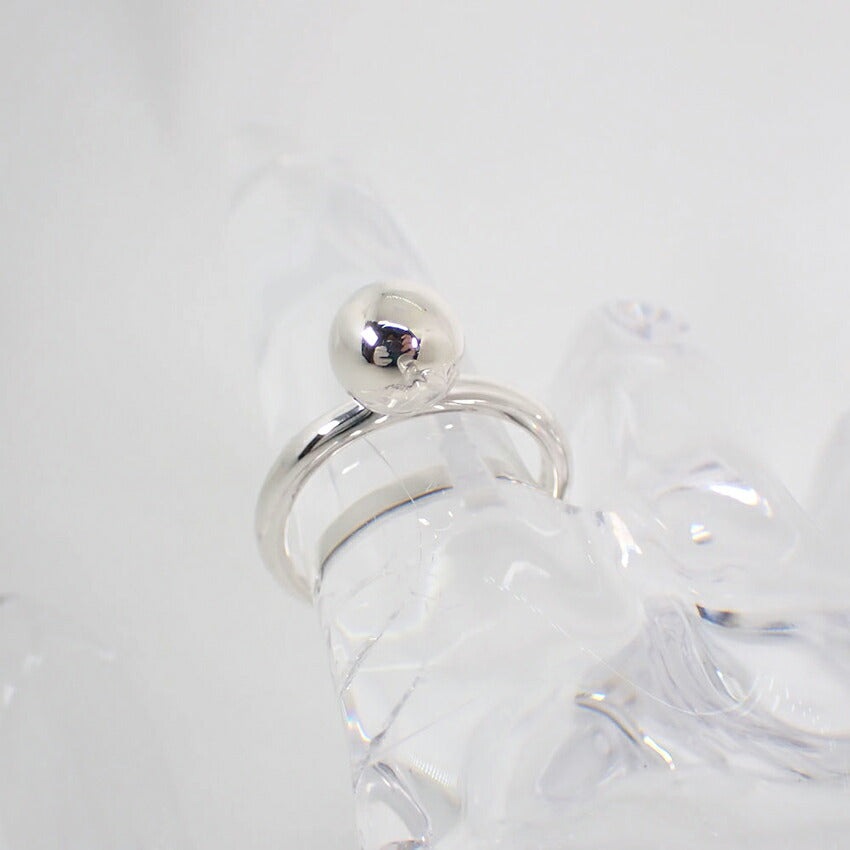 【中古】TIFFANY/ティファニー 925 ボールダングル リング /9号/j38-10