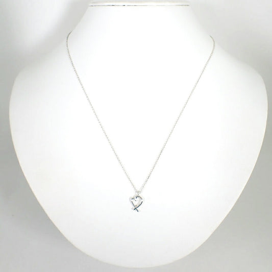 【中古】TIFFANY/ティファニー 925 ラビングハート ペンダント/ネックレス/j39-8