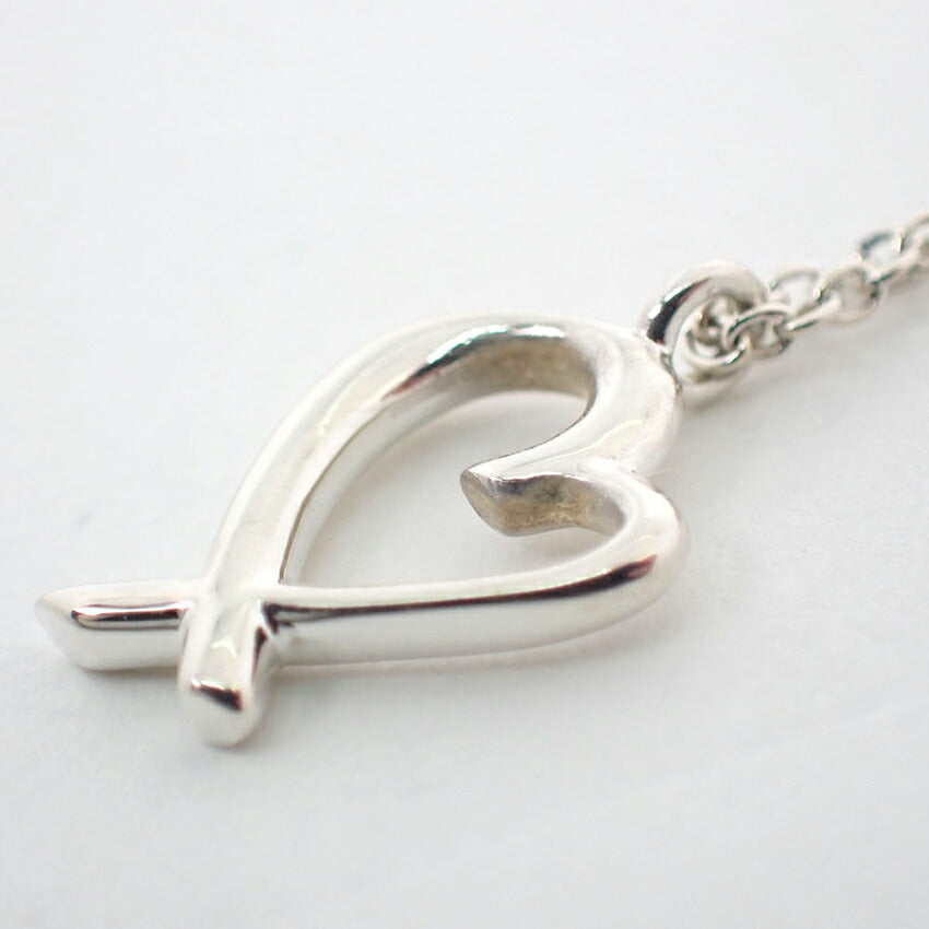 【中古】TIFFANY/ティファニー 925 ラビングハート ペンダント/ネックレス/j39-8