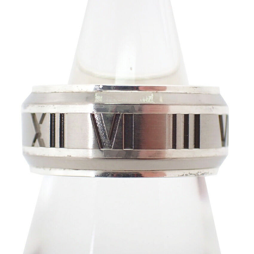 【中古】TIFFANY/ティファニー/SV925/チタン/アトラス/リング /9号/j40-10