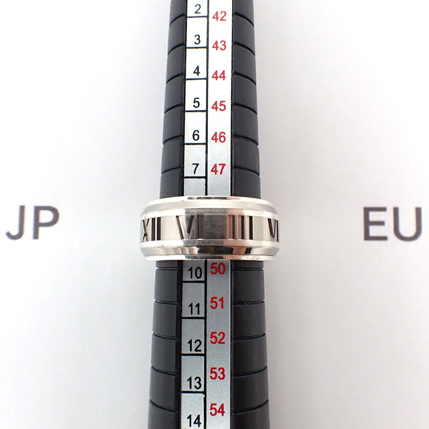 【中古】TIFFANY/ティファニー/SV925/チタン/アトラス/リング /9号/j40-10