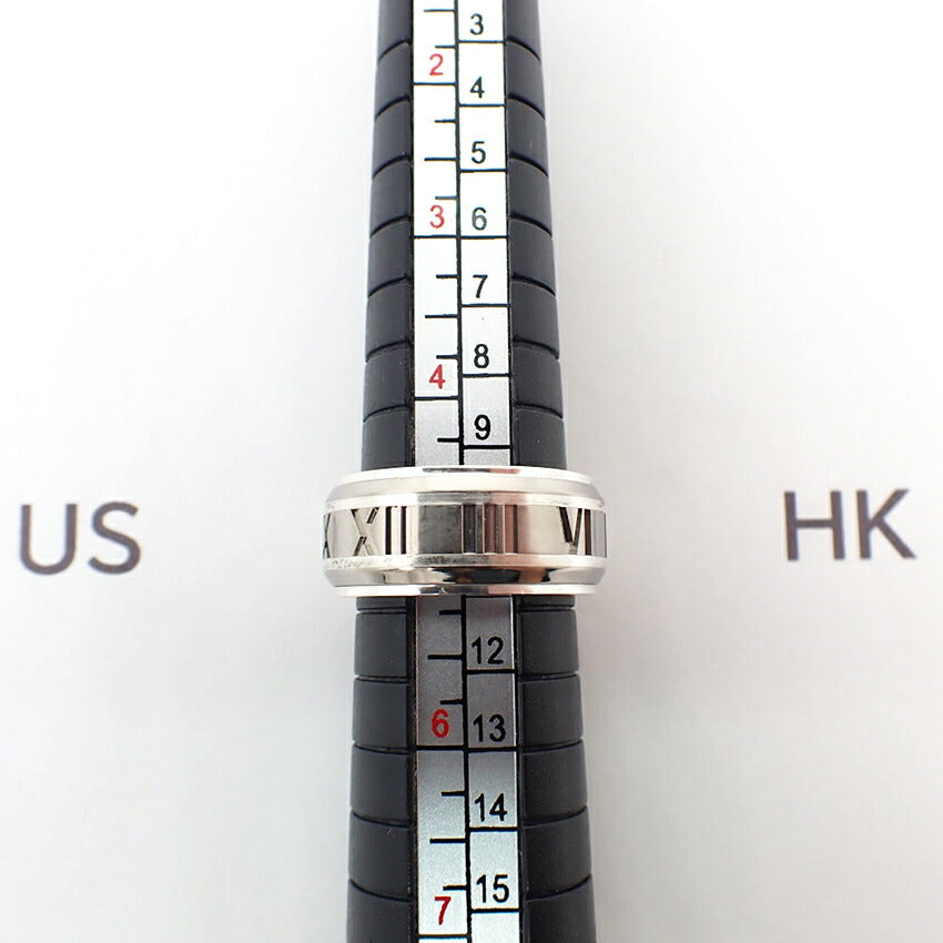 【中古】TIFFANY/ティファニー/SV925/チタン/アトラス/リング /9号/j40-10