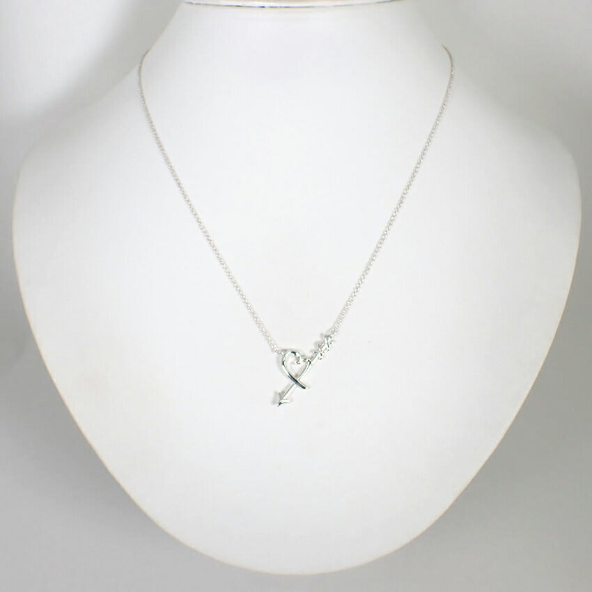 【中古】TIFFANY/ティファニー/SV925/ハート＆アロー/ペンダント/ネックレス/j40-4