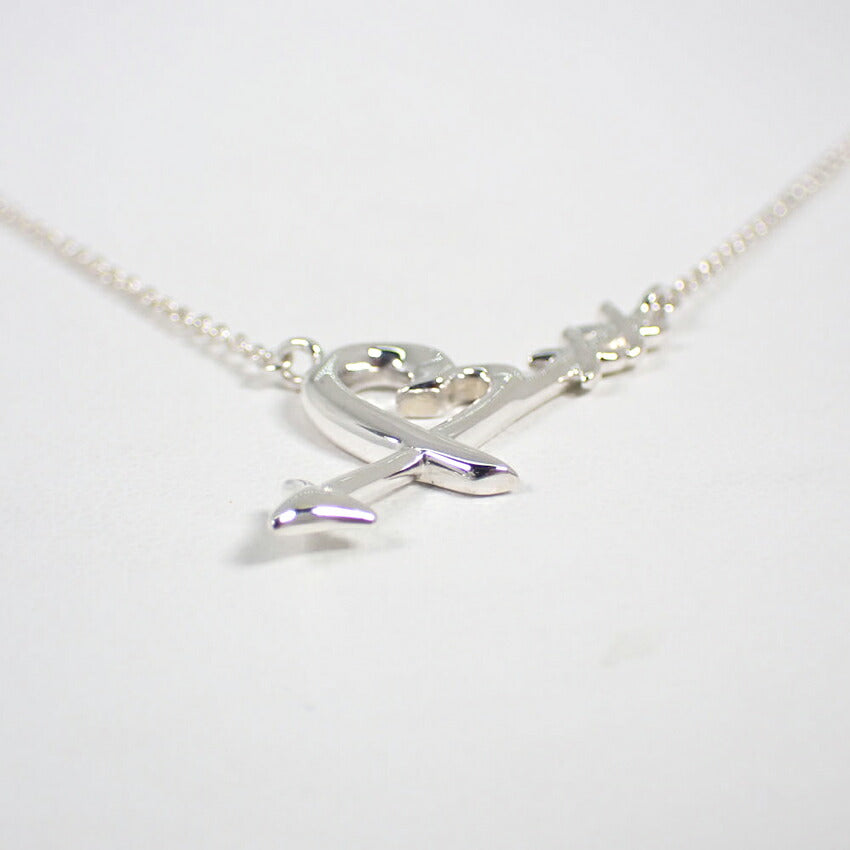 【中古】TIFFANY/ティファニー/SV925/ハート＆アロー/ペンダント/ネックレス/j40-4