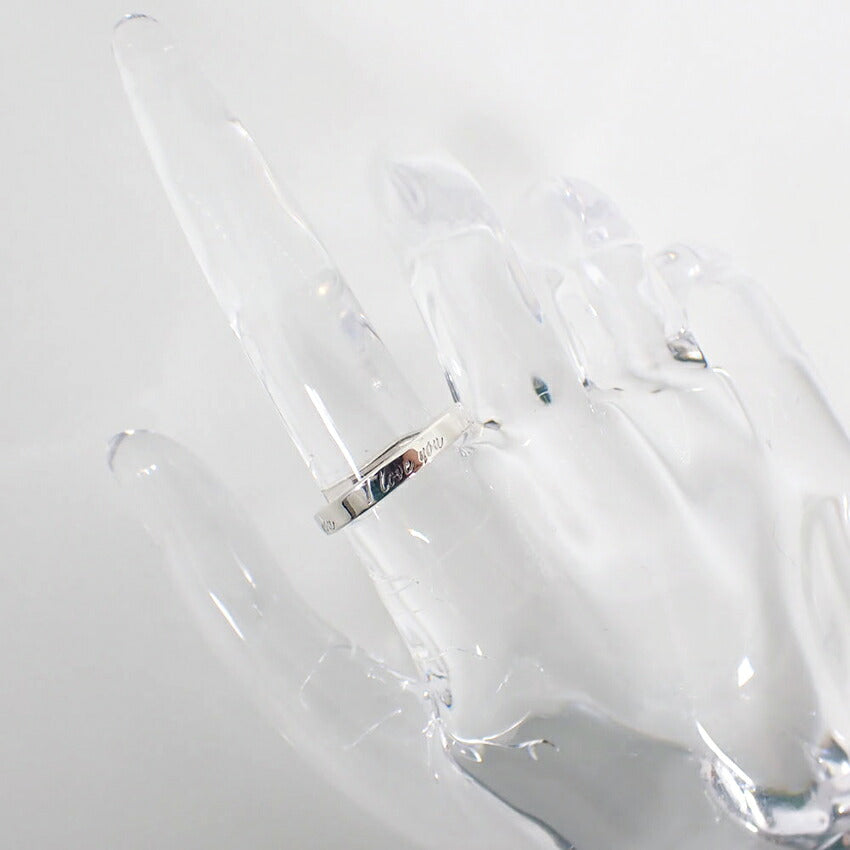 【中古】TIFFANY/ティファニーSV925/ノーツ/ナロー/リング /10.5号/j42-15