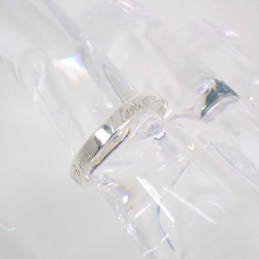 【中古】TIFFANY/ティファニーSV925/ノーツ/ナロー/リング /10.5号/j42-15