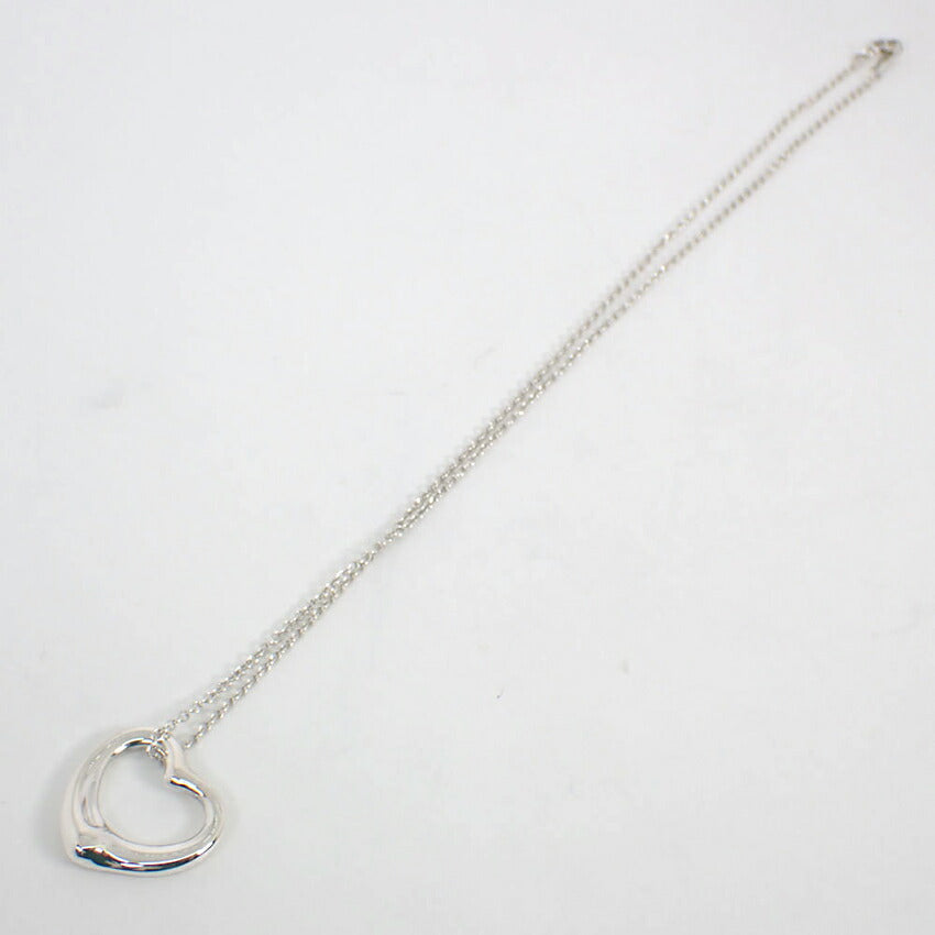 【中古】TIFFANY/ティファニー/SV925/オープンハート/ペンダント/ネックレス/j42-7