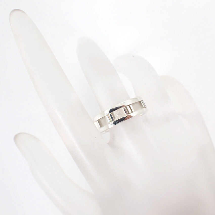 【中古】TIFFANY/ティファニー 925 アトラス リング /16.5号/j43-8