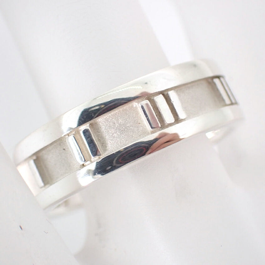 【中古】TIFFANY/ティファニー 925 アトラス リング /16.5号/j43-8