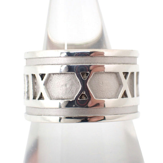 【中古】TIFFANY/ティファニー 925 アトラスワイド リング /14号/j45-1