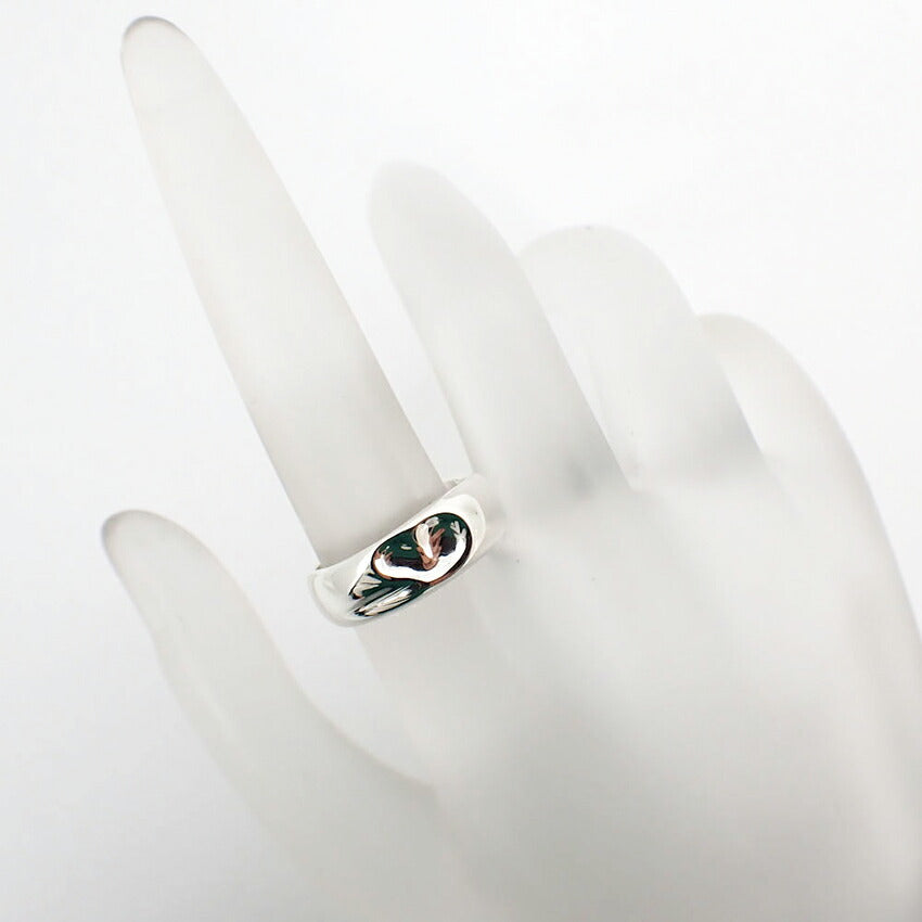 【中古】TIFFANY/ティファニー 925 ハート リング /10号/j46-6