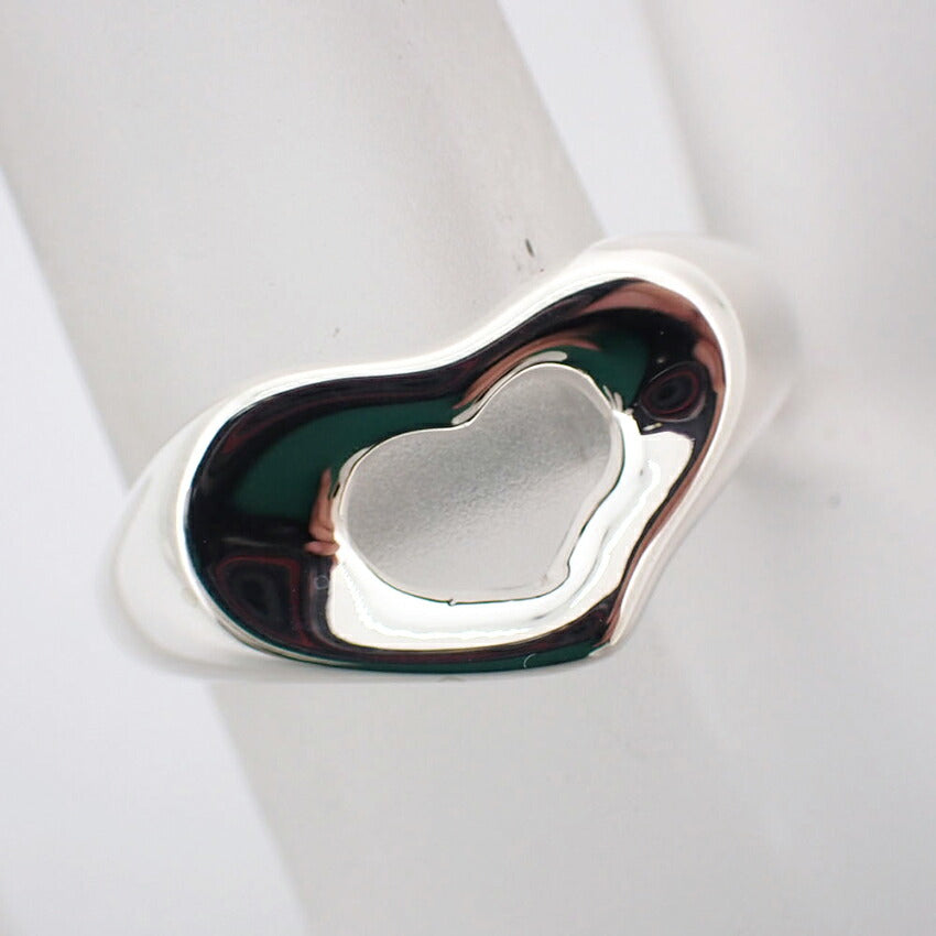 【中古】TIFFANY/ティファニー 925 オープンハート リング /10号/j47-3