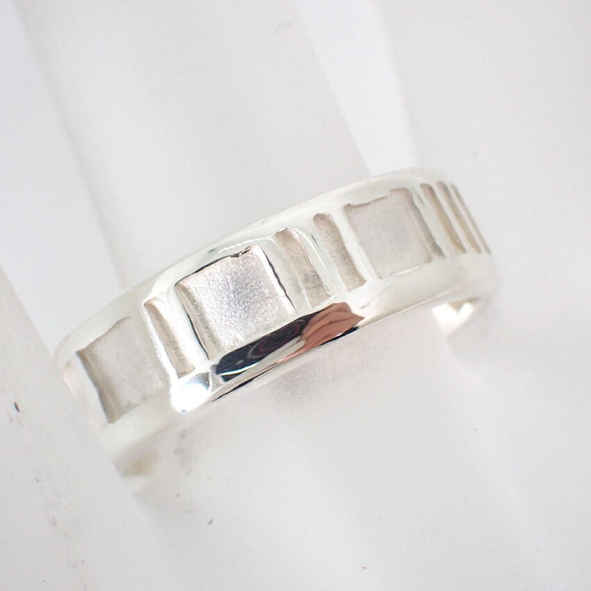 【中古】TIFFANY/ティファニー 925 アトラス リング /16号/j47-6