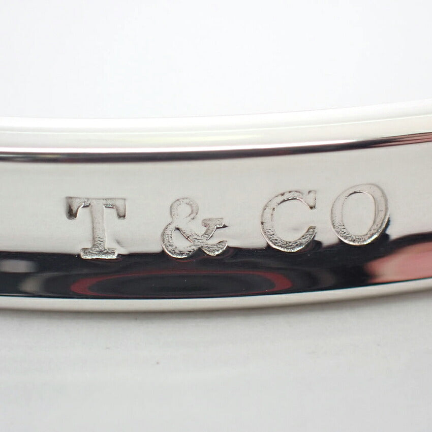 【中古】TIFFANY/ティファニー 925 1837 ナロー バングル/j50-7