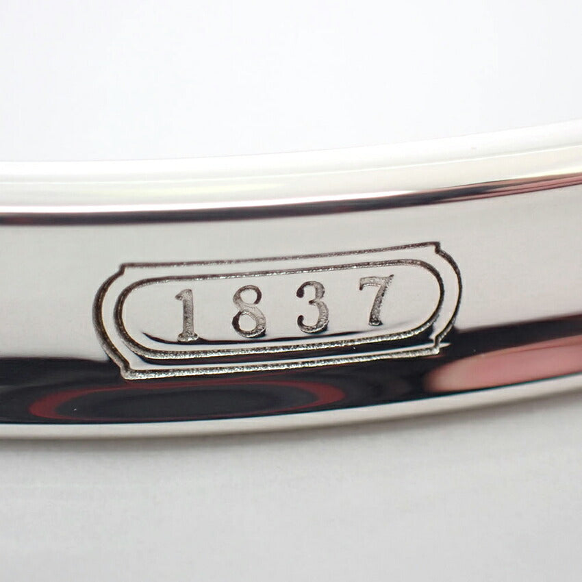 【中古】TIFFANY/ティファニー 925 1837 ナロー バングル/j50-7