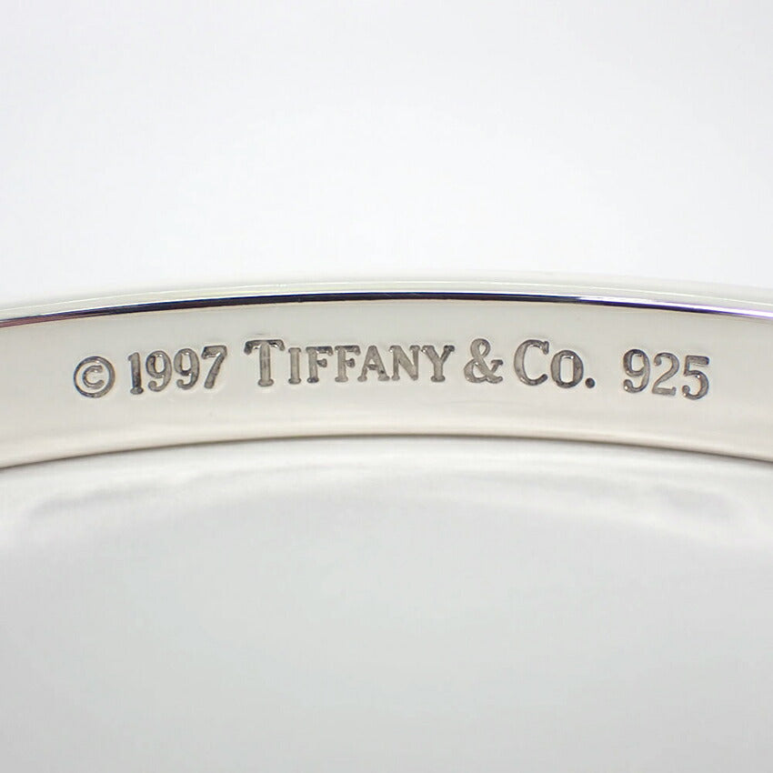 【中古】TIFFANY/ティファニー 925 1837 ナロー バングル/j50-7