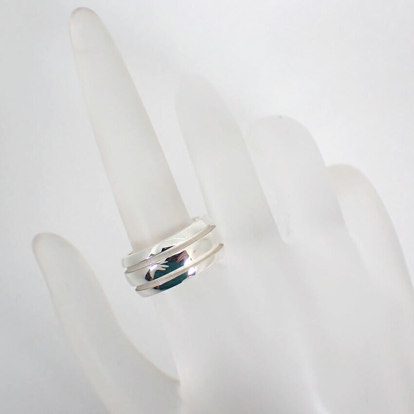 【中古】TIFFANY/ティファニー 925 ダブルライン リング /10号/j51-10