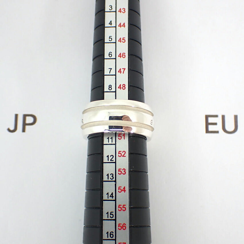 【中古】TIFFANY/ティファニー 925 ダブルライン リング /10号/j51-10