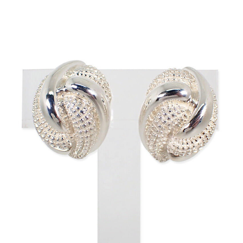 【中古】TIFFANY/ティファニー 925/ツイストロープ イヤリング/j52-6