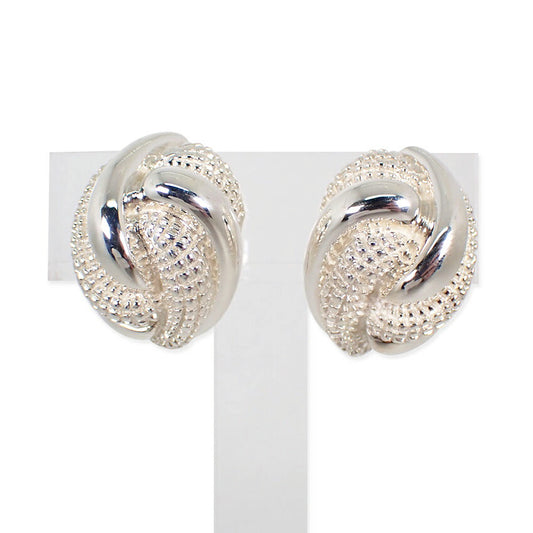 【中古】TIFFANY/ティファニー 925/ツイストロープ イヤリング/j52-6
