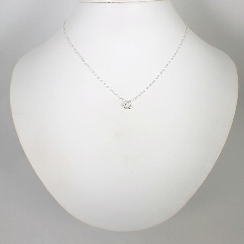 【中古】TIFFANY/ティファニー/Ag925/オープンハート/ペンダント/ネックレス/j56-1