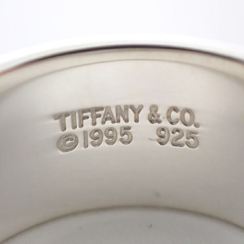 【中古】TIFFANY/ティファニー/SV925/ダブルライン/リング /11号/j56-2