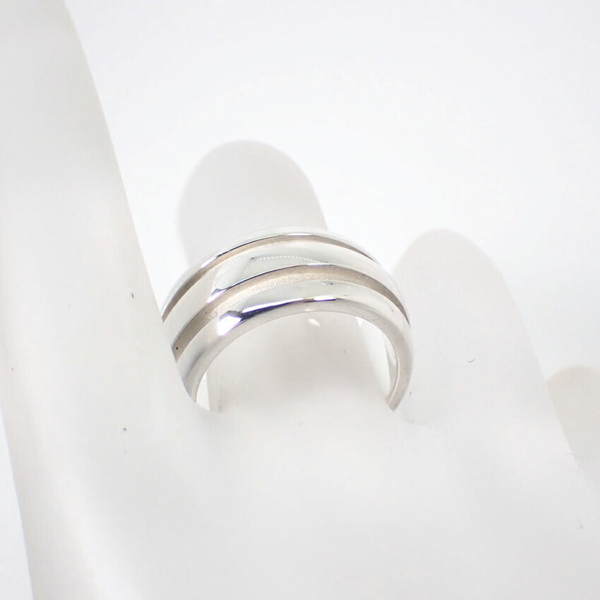 【中古】TIFFANY/ティファニー/SV925/ダブルライン/リング /11号/j56-2