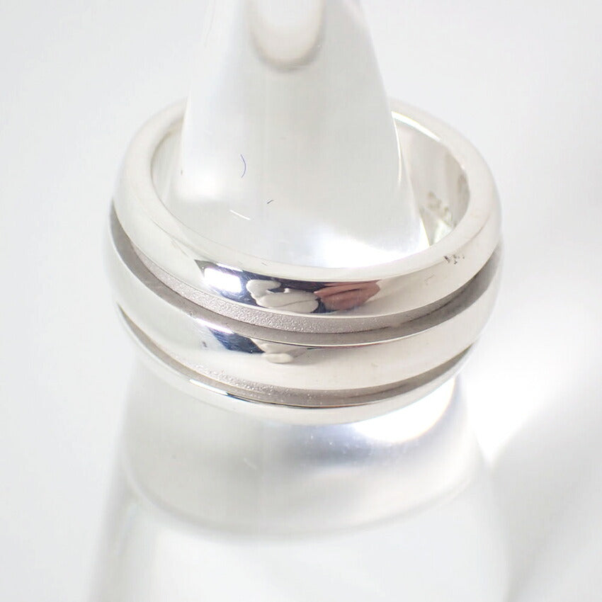 【中古】TIFFANY/ティファニー/925/ダブルライン/リング /10号/j56-9