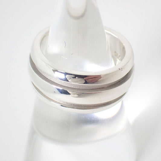 【中古】TIFFANY/ティファニー/925/ダブルライン/リング /10号/j56-9