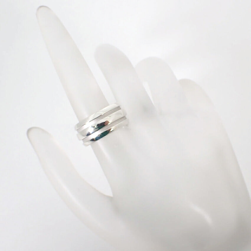 【中古】TIFFANY/ティファニー/925/ダブルライン/リング /10号/j56-9