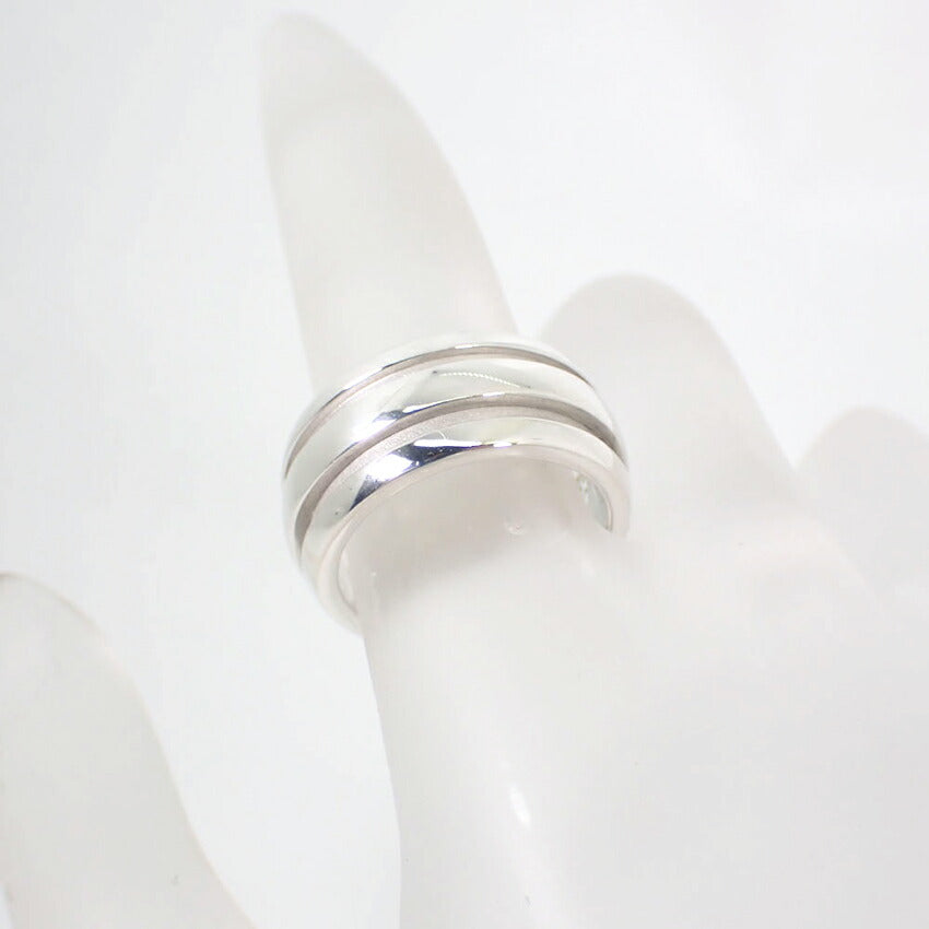 【中古】TIFFANY/ティファニー/925/ダブルライン/リング /10号/j56-9