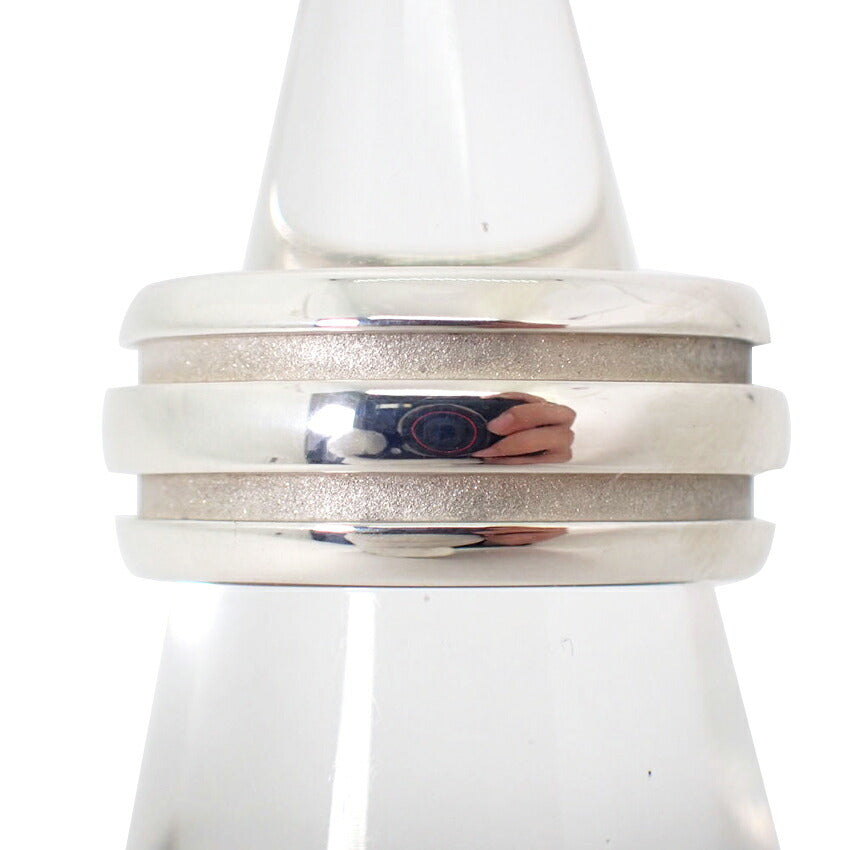 【中古】TIFFANY/ティファニー 925 ダブルライン リング /10号/j57-4