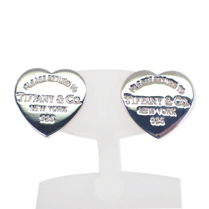 【中古】TIFFANY/ティファニー SV925 リターントゥハート ピアス/j58-10