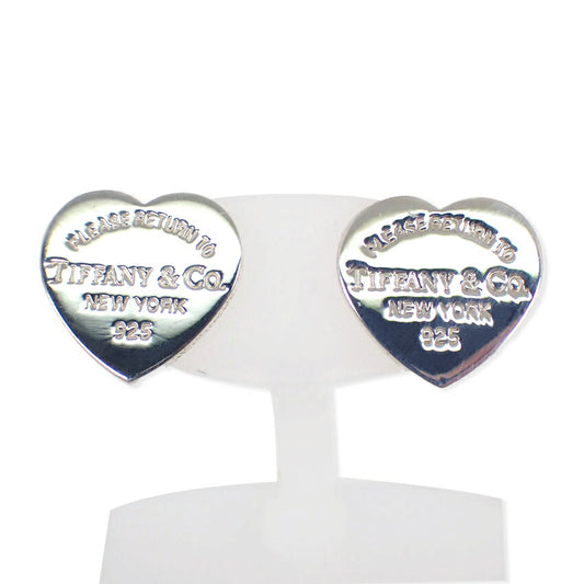 【中古】TIFFANY/ティファニー SV925 リターントゥハート ピアス/j58-10