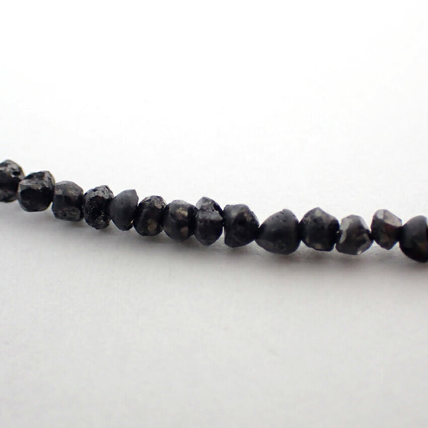 【中古】K18PG ブラックダイヤモンド ペンダント/ネックレス/j59-8