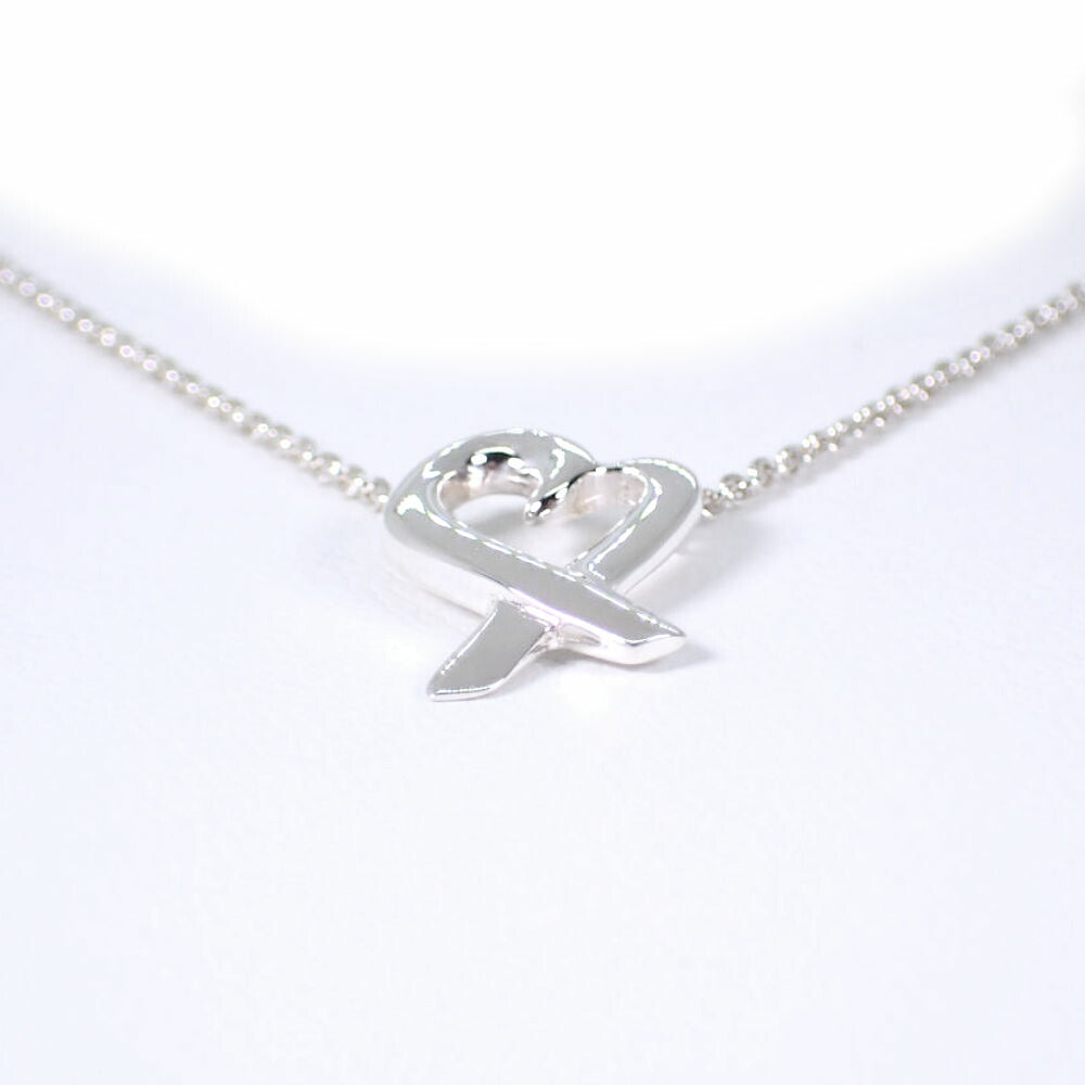【中古】TIFFANY/ティファニー 925 ラビングハート ペンダント/ネックレス/j6-10