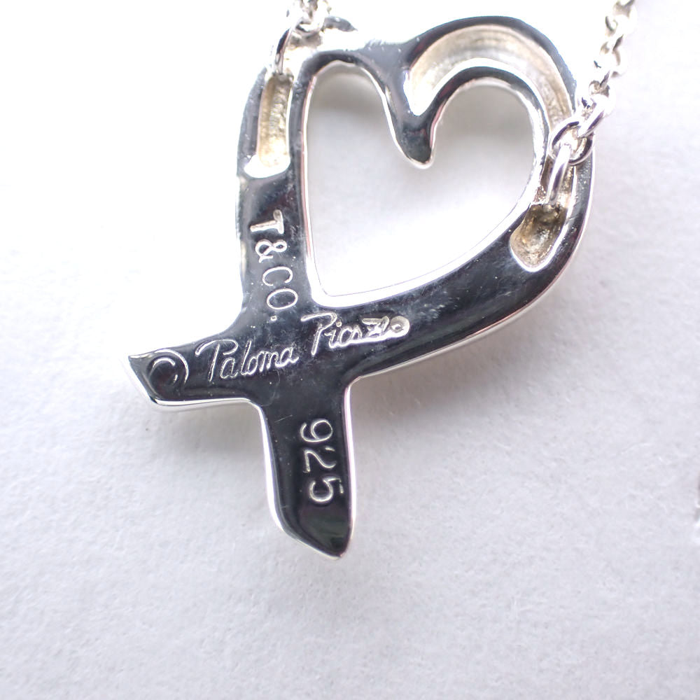 【中古】TIFFANY/ティファニー 925 ラビングハート ペンダント/ネックレス/j6-10